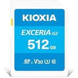 Kioxia - Exceria G2 - Geheugenkaart - 512 GB - MicroSDXC - Blauw
