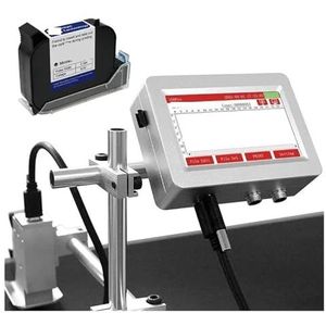150Pro 12,7 mm online printer thermische inkjetprinter QR-barcode batchnummer logo vervaldatum printmachine voor Tekst Barcode Datum Tijd, etc(With 1 ink)