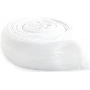 1/2/3/5M 25/30mm Naai-elastiek Antislip siliconen elastisch lint voor kleding Jurk BH-bandjes Singel DIY riemaccessoires-Wit-30mm-1Meter