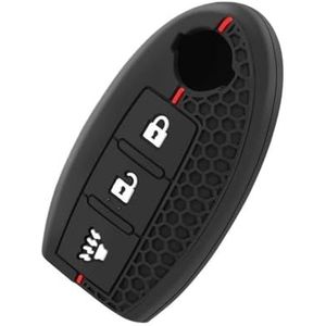 Sleutelbehuizing houder Voor Qashqai J10 J11 Voor Maart Voor Tiida NV200 Leaf Kicks Cube Voor X-Trail T32 T31 Autosleutel Case Voor Navara Terra Afstandsbediening Fob Cover Sleutelbehuizing(3)