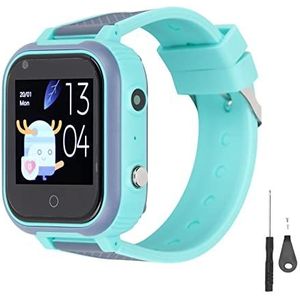 Kinder Slimme Horloges, Aanraakkleurenscherm Waterbestendig Smartwatch Met 4g Call Voice Video Chat Alarm Camera Sos Wifi Gps Lbs-positionering Pedometer Activity Trackers En Smartwatches