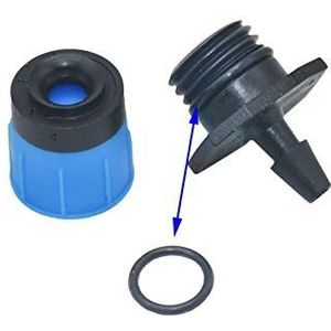 Tuin Sprinkler 500 stks Verstelbare 360 Graden Verspreiding Nozzle Tuin Irrigatie Landbouw Sproeier Nozzle 4/7mm Slang Interface