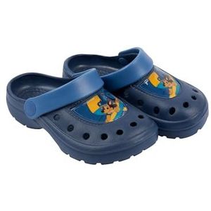 Paw Patrol clogs voor jongens, chase kindersandalen, slippers, tuinschoenen, antislip, blauw, blauw, 24/25 EU