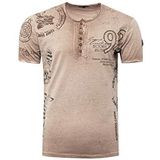 Tops - Motiefprint - Katoen - Kwartmouw - Normale Pasvorm