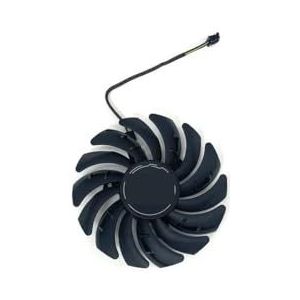 85MM 4PIN 12V 0.40A PLD09210S12HH RTX 3080 GPU-ventilator voor MSI 3070 3090 VENTUS 3X grafische kaartkoelventilator(Black 1-Fan)