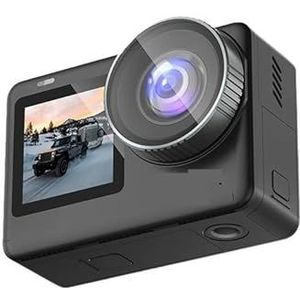 Actiecamera, Action Camera 4K 2,33"" Touchscreen Waterdicht 5G WiFi Actieve Video actioncam sportcamera,voor fietsen, motorfietsen