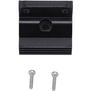 Hotend Heatsink Aluminium Legering 3D Printer Extruder Koelblok Nauwkeurige gietefficiënte koeling voor K1 K1 Maximale 3D -printers (Zwart)