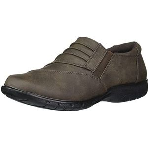 Easy Street Dames Dee platte schoen Sneaker, bruin, 3.5 UK, Bruin, 36.5 EU