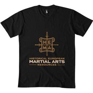 Historical European Martial Arts Resources Hema t-Shirt Black Black XL