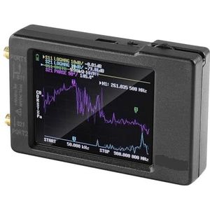 Vector Network Analyzer,Antenna Analyzer, VNA-H Vector Netwerk Antenne Analyzer SWR Meter 10 KHz-1.5 GHz MF HF VHF UHF Met SD-kaartsleuf Spectrum Analyzer voor het meten van verschillende soorten ante