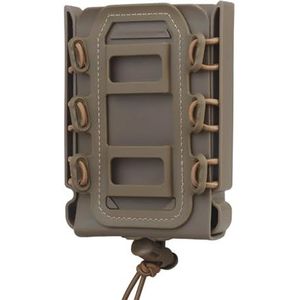 Soft Shell Clip Case Gen 2 - Universeel For 5.56/7.62, MOLLE Pouch Tool Heuptas Mag Case, Nylon 9x12cm, Lichtgewicht(CB)