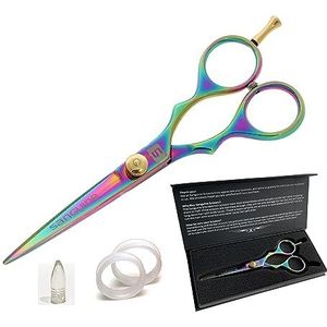 Sanguine haarschaar, voor professioneel gebruik, inclusief etui multicolor