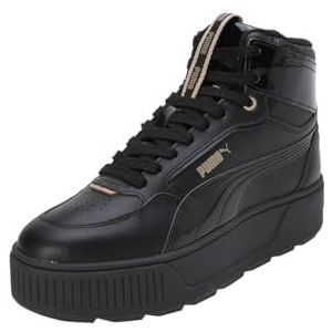 PUMA Karmen Rebelle Mid WTR Sneaker voor dames, Puma Black PUMA Black PUMA Goud, 37.5 EU