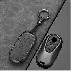 Autosleutel beschermhoes Legering Autosleutel Case Cover Shell Fob Voor 2023/24 C/SKlasse W223 W206 S350L S400L S450L S500L Protector Sleutel Shell
