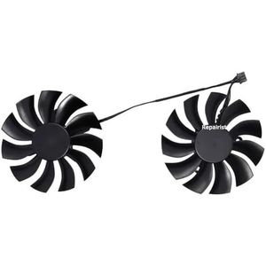 2 stuks PLA09215B12H, VGA-videokaartventilator, GPU-koeler, voor EVGA GTX970 FTW ACX .0, voor 970 SSC voor Superclocked