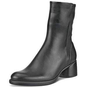 ECCO Women's Sculpted Luxury 35MM Mid Calf Boot, Black/Black, 10-10.5