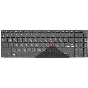 Russisch voor Vivobook 15Pro M3500 M3500Q M3500QC Laptoptoetsenbord (US/Spaans) met achtergrondverlichting(RU Black Backligh)
