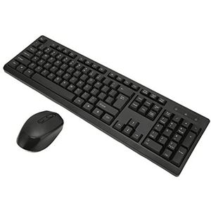 Gaming-toetsenbordmuis, Comfortabele Ergonomische Toetsenbord-muiscombinatie Draadloos voor Computer