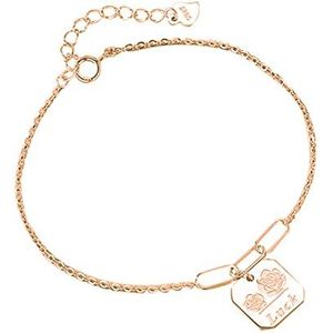 Rose armband Sterling Zilver Rose bloem armband fijne verjaardag verjaardag Rose bloem sieraden cadeaus voor vrouw vriendin dochter moeder vriendschapsarmbanden