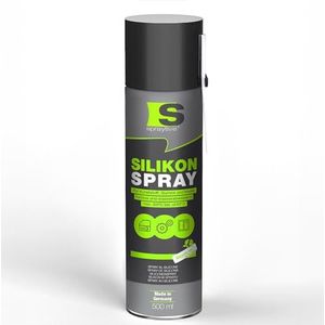 Spraytive 1 x 500 ml siliconenspray - smeermiddel & glijspray voor auto, rubber, kunststof en metaal - kleurloos, waterafstotend, residuvrij - van -50 °C tot +250 °C - Made in Germany