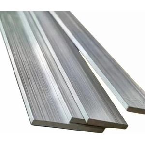 1 Stuk 6061 Aluminium Vlakke Plaat, Breedte 10 Mm - 50 Mm, Dikte 2-10 Mm, 500 Mm Lang, Massieve Staaf, Doe-het-zelf Thuis(8x8x500mm)