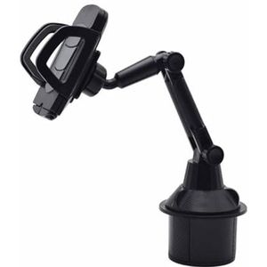 mobiele telefoonhouder Telefoon Water Bekerhouder Mount Auto-interieur Accessoires Antislip Verstelbare Lange Buis Mobiele Navigatie Ondersteuning Draaibare Car Phone Mount(GRAY)
