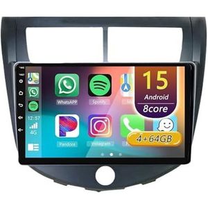 Android 15 Radio,voor JAC J4 2013-2014, 9 Inch Touchscreen 2 Din Autoradio Met Wireless CarPlay Android Auto Bluetooth WIFI GPS-navigatie Swc(A 4core (2G+32G))