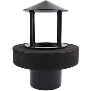 Suammiitstrieadea Mist Maker Mist Dispenser Drijvende Sproeier Fogger voor Fish Tank Filter Zwart