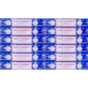 Satya Nagchampa Incense sticks (15 gms x 12 packs)
