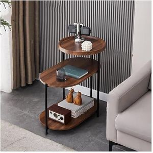 Houten nachtkastjes, bijzettafel, nachtkastje in mid-century stijl met lade, modern nachtkastje, slaapkamermeubels (invoerrechten in de VS vooruitbetaald) - België