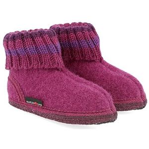 HAFLINGER - Paul - Pantoffels - Moerbei 101 - Van Pure Scheerwol