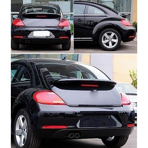Kofferbak Spoiler voor VW Beetle 2013-2018, Kofferbak Dakspoiler Lip Moulding Tail Wing Car Exterieur Accessoires,D/Black