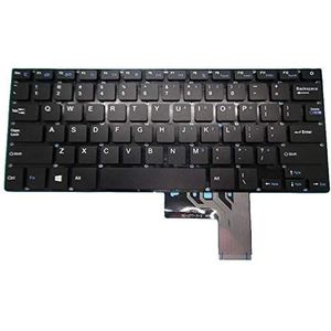 RTDpart Laptop Keyboard For Jumper EZBook A13 13.3 Engels US Zwart