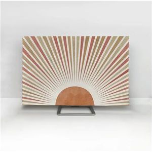 WLTYSM TV Cover Display stofkap TV Stofkap Doek 32-75 Inch Valuta Eenvoudige en Moderne TV Display Beschermers (24,5 cm)