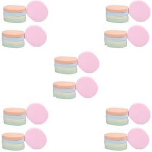 5 set 10 Stuks Kleur Willekeurige Gezicht Wassen Schijven Draagbare Vrouwen Mannen Make-up Cosmetische Pad Diverse Kit Cleaning Tool Beauty Supplies