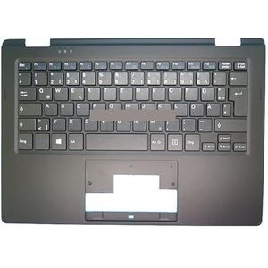 E2218T E2218 T PalmRest & toetsenbord voor MEDION voor AKOYA MD60200 Zwarte C-behuizing met Belgisch BE/Hongarije HU/Engelse gebruikersinterface/VK-toetsenbord(German GR)