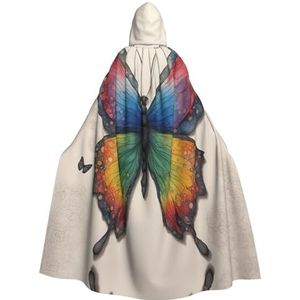 SSIMOO Rainbow Butterfly Exquisite Vampire Mantel voor rollenspel, gemaakt voor onvergetelijke Halloween-momenten en meer