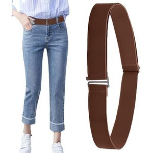 Dames elastische riem | No Show-riem voor Sweater Tuck,Dames elastische riem Veilige en comfortabele pasvorm voor jeansjurk