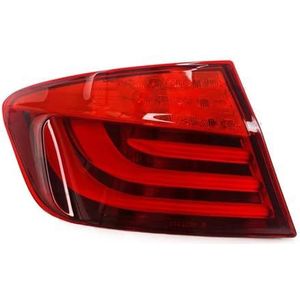 Auto achterlichten Achterlicht Voor Bmw 5 Serie F10 F18 520LI 523LI 525LI 528LI 530LI 535LI 2011-2013 Led Auto Stop Licht Achteruitrijlicht 63217203229 Achterlichten(Left outer)