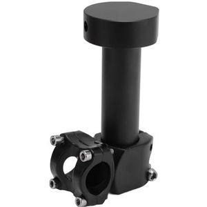 Satelliet Mini Mount, RV Ladder Mount voor Satellietdis, Aluminium Legeringset met Installatiepijpadapter voor RV / Ladder / Paal