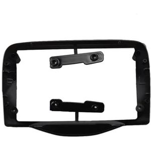 Autoradio-fasciapaneelplaatframe Voor Toyota Voor Aygo 2014 2015 2016 2017-2020 Radio Audio Dash Montage Paneel Kit 9 Inch 2 Din Auto Radio Fascia Frame Dashboardbekledingframe