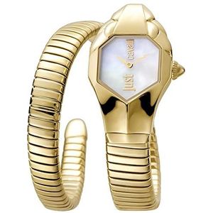 Just Cavalli Womens analoge klassieke quartz horloge met roestvrij stalen band JC1L001M0025, Armband