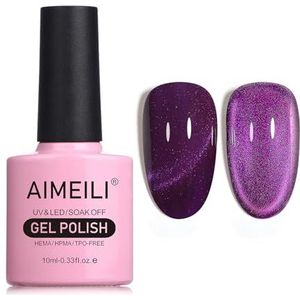 AIMEILI Hema Free Cat Eye Gel Nagellak UV LED Gellack Soak Off Vegan Cruelty-Free Gel Polish 10ml (746)