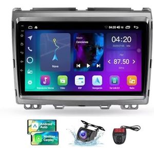 Android 13 Autoradio 2 DIN Compatibel met Mazda MPV LY 2006-2016 9 Inch Touchscreen Carplay en Android Auto met Bluetooth 5.0/FM RDS/Bediening op het stuur/Achteruitrijcamera(NF-1)