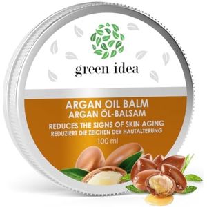 Green idea - Arganolie sheaboter handcrème 100 ml met zoete amandelolie - handcrème voor rijpe huid, voor droge huid - lichaamscrème - handverzorging voor droge tot zeer droge handen - handbalsem
