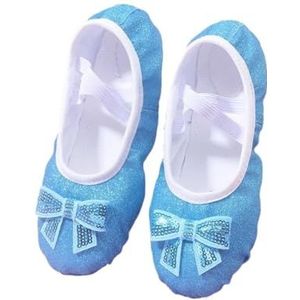 Balletschoenen voor meisjes, kinderen, professionele canvas zachte zool, glanzend, ballet, dans, meisjes, vrouwen, ballet, yoga, gym, dansschoenen, C, 38 EU