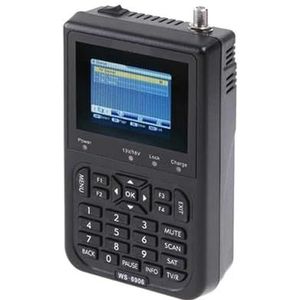 Digitale satellietzoeker WS-6906 satellietzoeker 3,5"" DVB-S FTA 6906 digitale satellietmeter voor het aanpassen van de satelliet-tv-schotel