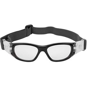 Sovpo Sportbril, Kinderbril, Kinderen Sportbril Tiener Verstelbare Voetbal Fietsen Basketbal Bril Accessoire for Basketbal, Voetbal, Hockey (Color : Black)