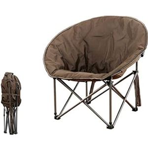 Campingstoel Tuinstoel Ultralight Camping Stoel Compacte Opvouwbare Backpacking Stoelen Draagbare Stoel Voor Outdoor Vissen Picknick Wandelen Klapstoel Strandstoel(Brown,60x60x95cm)