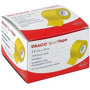 Dracotapeverband 3,8 cmx10 m geel, 1 st